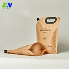 Supporto liquido biodegradabile della radura del sacchetto del becco della borsa 250ml del becco superiore sul sacchetto dell'acqua