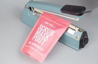 La plastica biodegradabile di stampa su ordinazione sta sul sacchetto con la chiusura lampo di PLA per i pacchetti dell'alimento