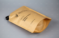 La borsa del sacchetto del becco della carta kraft ha personalizzato la dimensione e la progettazione per Juice Liquid Packaging