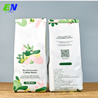 Borsa di caffè laterale biodegradabile amichevole del rinforzo della carta kraft della borsa di caffè di Eco con Tin Tie