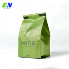 Caffè di plastica laterale stampato su ordinazione di carta kraft del rinforzo di imballaggio per alimenti che imballa Tin Tie Bag With Valve