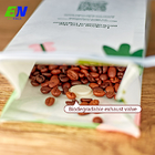 borsa di caffè laterale del rinforzo di 250g 500g 1kg con della valvola del supporto il sacchetto biodegradabile del caffè su