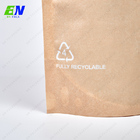 Borse a chiusura lampo riutilizzabili di Doypack del supporto della borsa riciclabile completamente riciclabile amichevole eco- di imballaggio per alimenti su