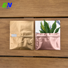 l'odore gommoso della cannabis 3.5g rinforza la borsa dell'erbaccia di Mylar con Flip Cover