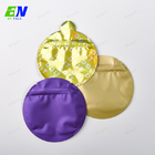 Busta personalizzata fustellata olografica resistente ai bambini Borsa per l'imballaggio di caramelle gommose a forma irregolare speciale a prova di odore