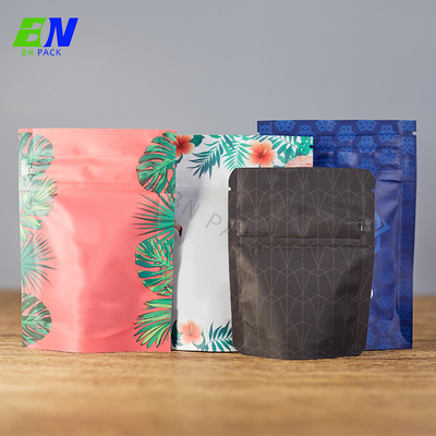 Borsa Matte Plastic With Digital Print del sacchetto della marijuana di tocco morbido